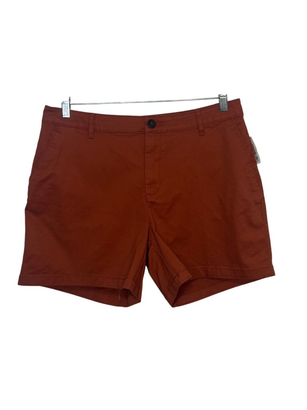 Essentials Shorts Womens Size 14 Brick Red New Summer Casual
